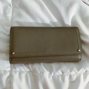 Treasure & Bond leather continental wallet
